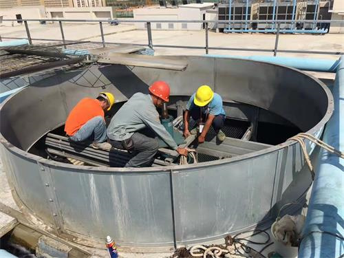 如何解決<a href=http://www.lugou56.com/tags1_0.html target=_blank class=infotextkey>閉式冷卻塔</a>噪音