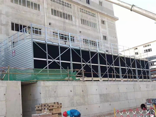 橫流式閉式冷卻塔產(chǎn)生噪聲的主要特點(diǎn),閉式冷卻塔內(nèi)部結(jié)構(gòu)